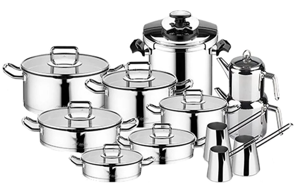 Aryıldız Vento Prestij Ideal Çelik Çeyiz Set 22 Parça - Image 1