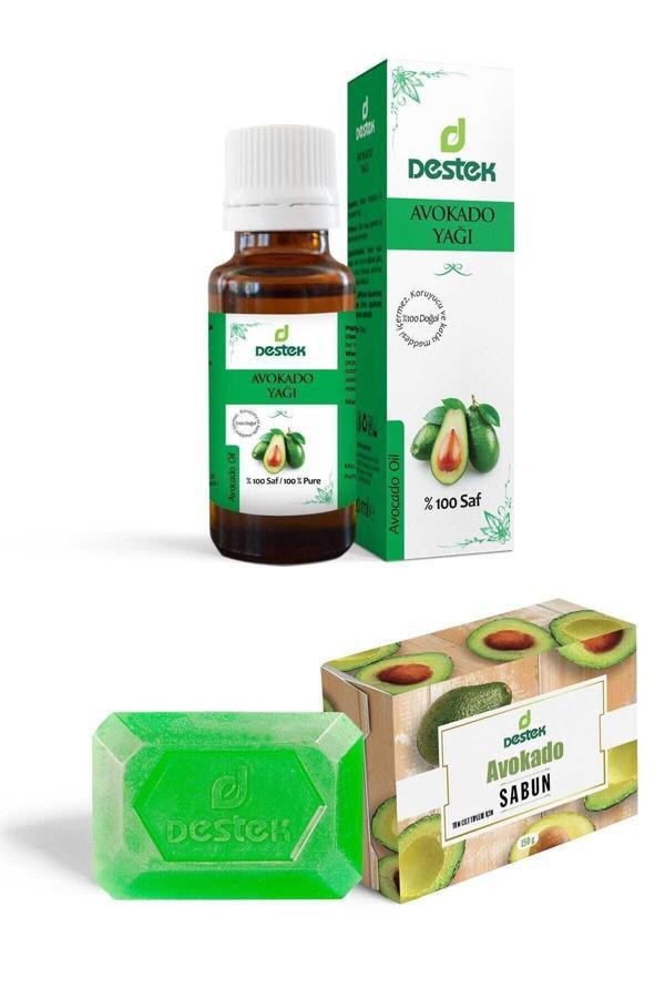 Destek Avokado Yağı Ve Avokado Sabunu (2'Li Set) - Image 1
