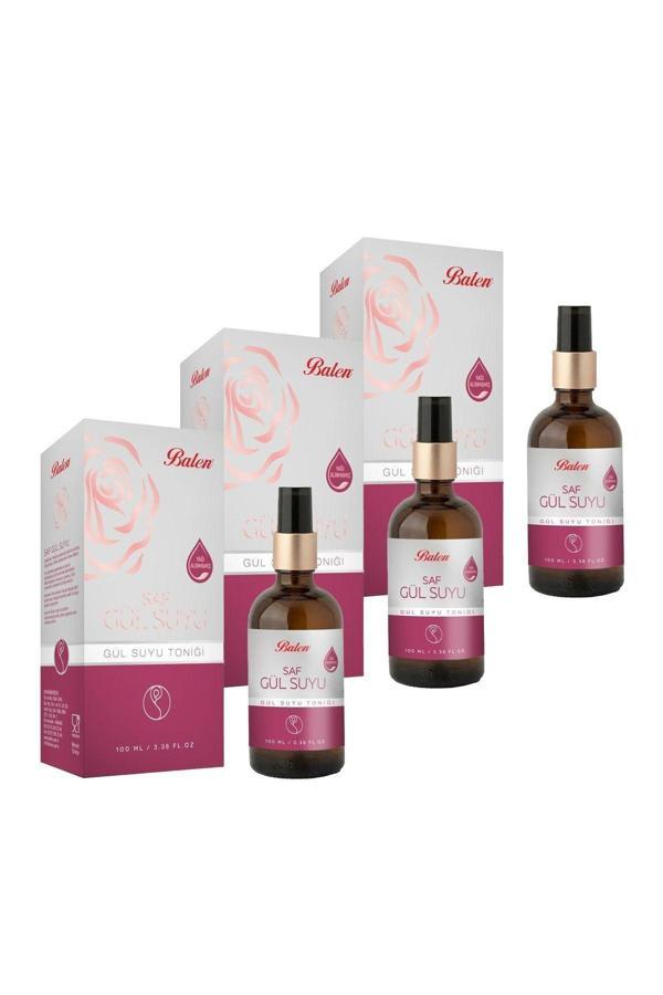 Balen Saf Gül Suyu 100 Ml X 3 Adet - Image 1