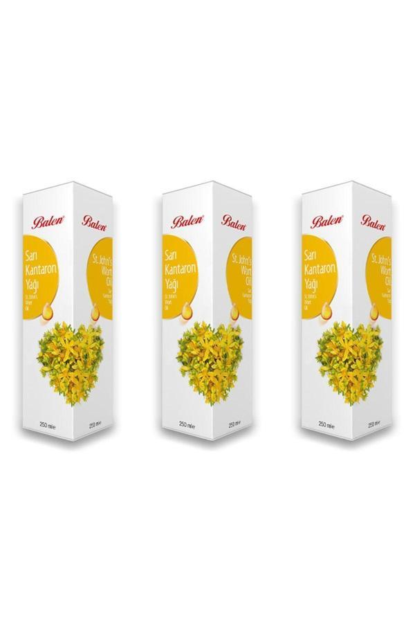 Balen Sarı Kantaron Yağı (Maserasyon) 250 Ml 3 Adet - Image 1