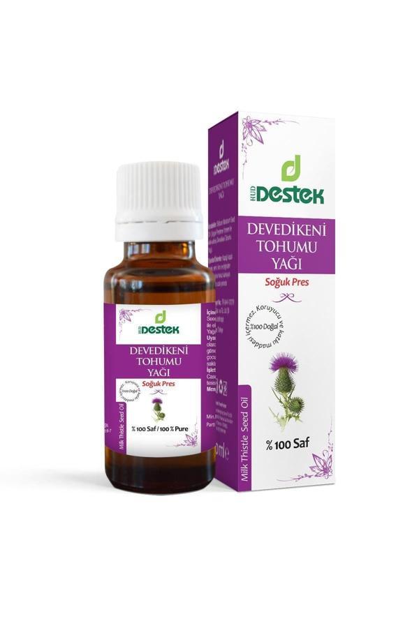 Destek Devedikeni Tohumu Yağı %100 Saf Bitkisel Bakım (Soğuk Pres) 20 Ml - Image 1