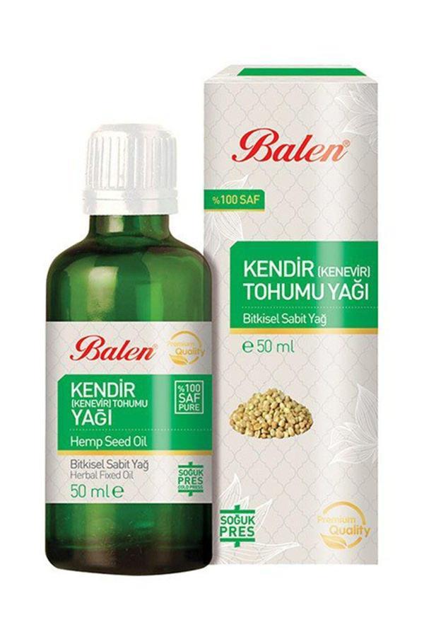 Balen Kendir Tohumu Yağı Soğuk Pres 50 Ml - Image 1