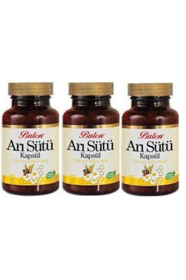 Balen Arı Sütü Kapsül 375 Mg*60 3 Adet - Image 1