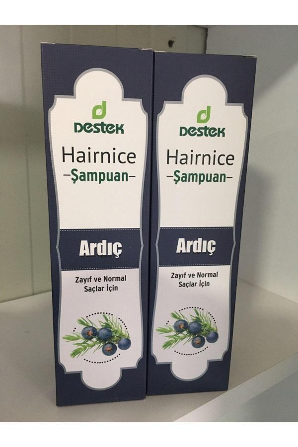 Destek Hairnice Ardıç Katranı Şampuan 330 Ml 2 Adet - Image 1