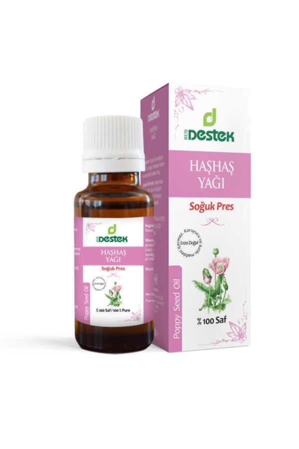 Destek Haşhaş Yağı Soğuk Pres 50 Ml - Image 1