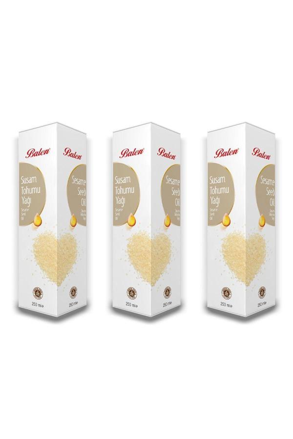 Balen Susam Tohumu Yağı Soğuk Pres 250 Ml 3 Adet - Image 1