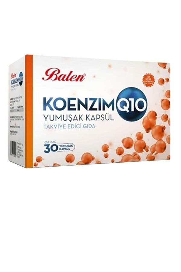 Balen Koenzim Q10 Yumuşak Kapsül 650Mg X 30 Yumuşak Kapsül Coenzim Q10 - Image 1
