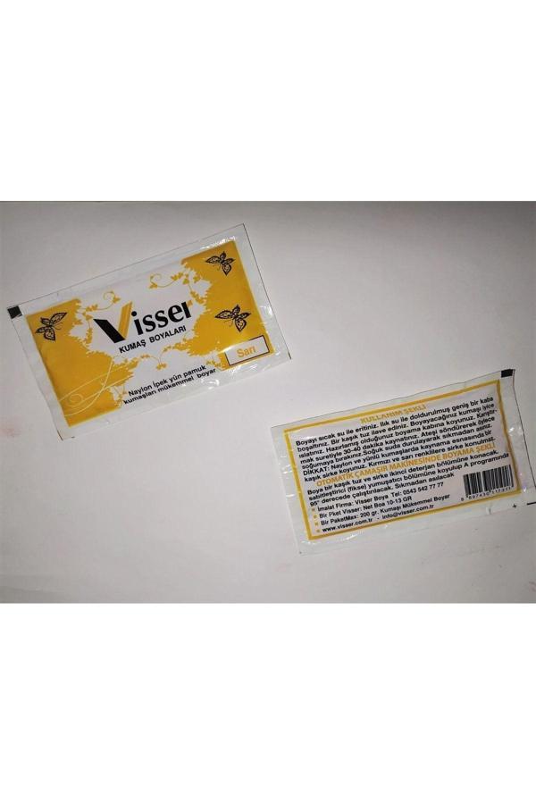 Visser Kumaş Boyası Sarı 12 Gr. 2 Ad. - Image 1