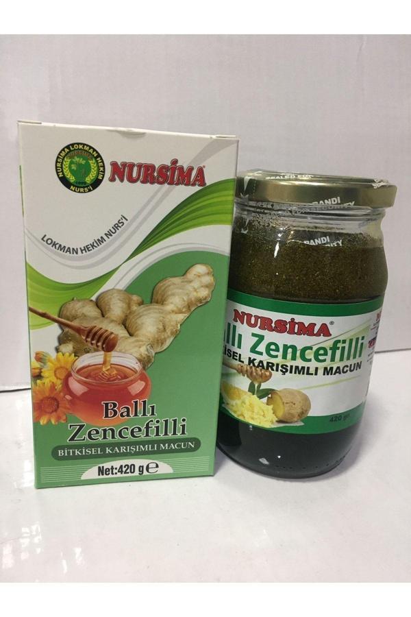 Nursima Zencefilli Ballı Bitkisel Karışım Macun 420 Ge - Image 1