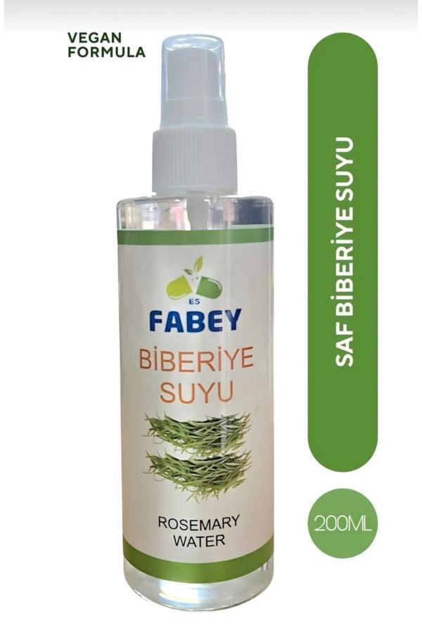 Fabey Biberiye Suyu Dökülme Karşıtı Ve Saç Uzamasını Destekleyici Saç Toniği %100 Doğal - 200Ml - Image 1