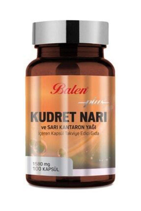 Balen Kudret Narı Plus&Sarı Kantaron Yağı 1580 Mg X 100 Kapsül - Image 1