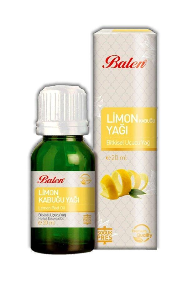Balen Limon Kabuğu Yağı 20 Ml Soğuk Pres Gimdes Sertifikalı - Image 1