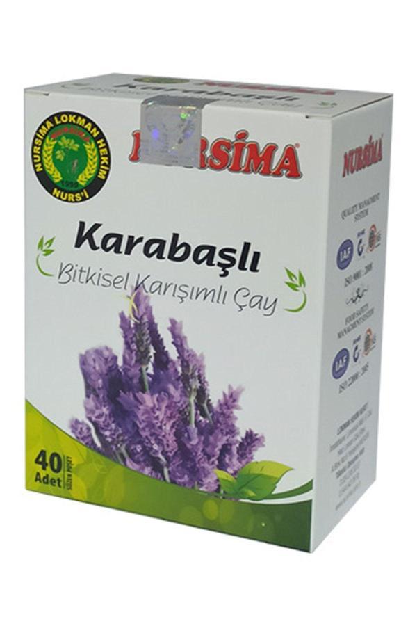 Nursima Karabaşlı Bitkisel Karışımlı Çay 40 Adet Süzen Poşet - Image 1