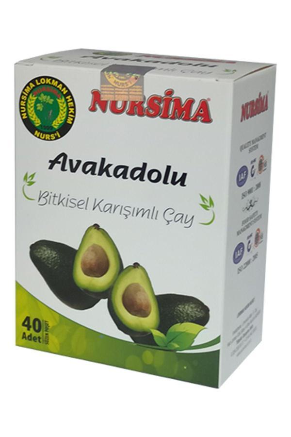 Nursima Avakadolu Bitkisel Karışımlı Çay 40 'Lı Süzen Poşet - Image 1