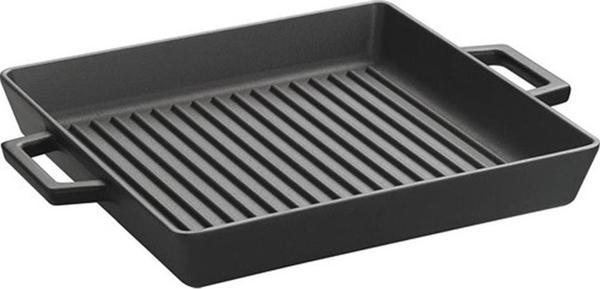Lava Demir Döküm 26x26 Cm Metal Kulplu Izgara Tava Lvecogt2626t2 - Image 1
