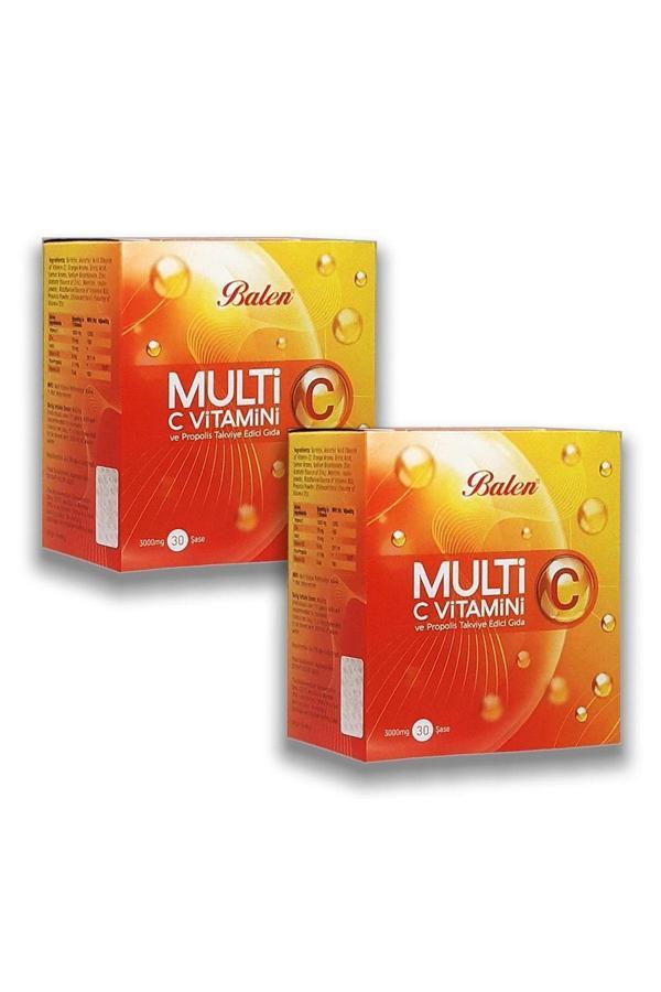 Balen Multi C Vitamini Ve Propolisli Takviye Edici Gıda X 2 Adet - Image 1