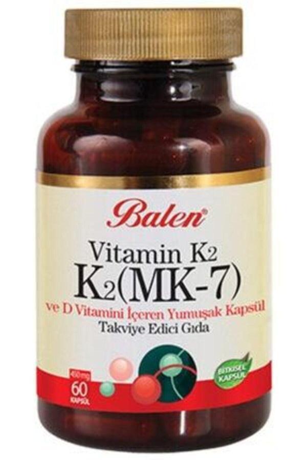 Balen Vitamin K2 (Mk-7) D Vitamini 450 Mg X 60 Kapsül - Image 1