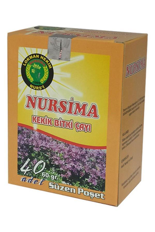 Nursima Kekik Bitki Çayı 40 Adet Süzen Poşet - Image 1