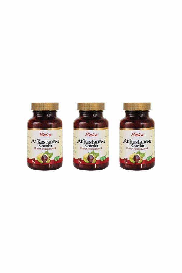Balen At Kestanesi Ekstraktı Kapsül 375Mg*60 3 Adet - Image 1