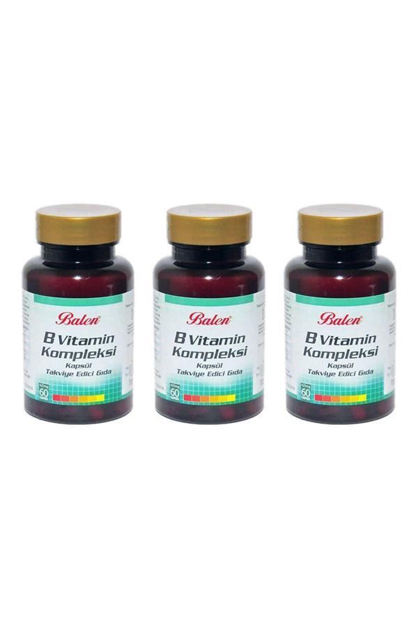 Balen B Vitamin Kompleksi 425 Mg 3 X 60 Kapsül - Image 1