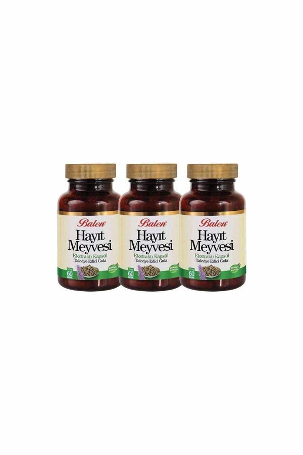 Balen Bln Hayıt Meyvesi Ekstraktı Kapsül 375 Mg*60 3 Adet - Image 1