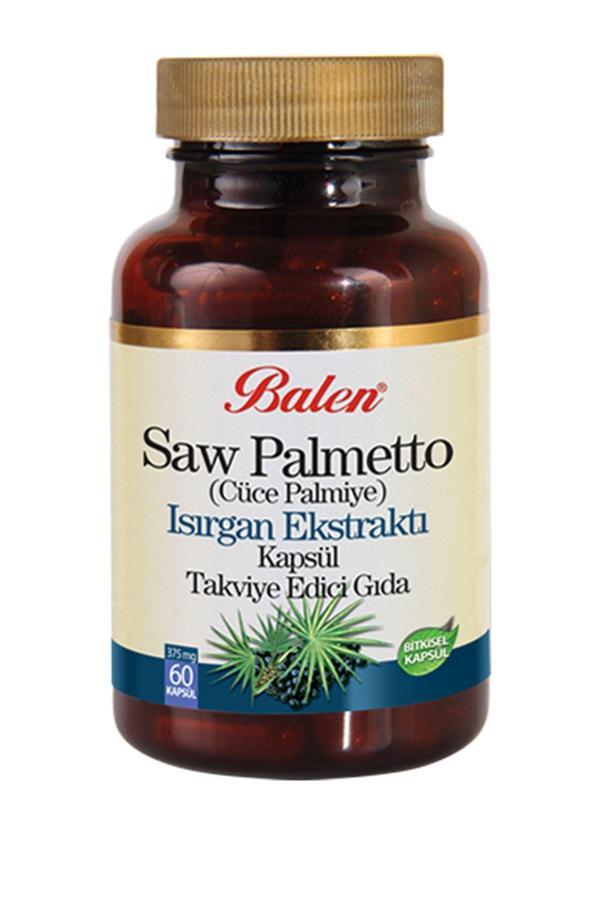 Lokman Balen Saw Palmetto Cüce Palmiye Isırgan Ekstraktı 375 Mg X 60 Kapsül - Image 1