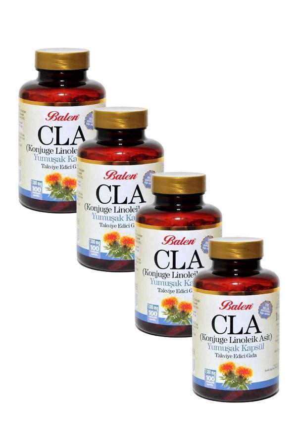 Balen Cla (Aspir Yağı) Yumuşak Kapsül 1380 Mg 100 Kapsül 4 Adet - Image 1