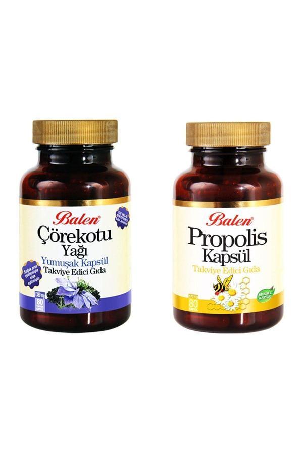 Balen Çörekotu Yağı Kapsül Ve Propolis Kapsül - Image 1