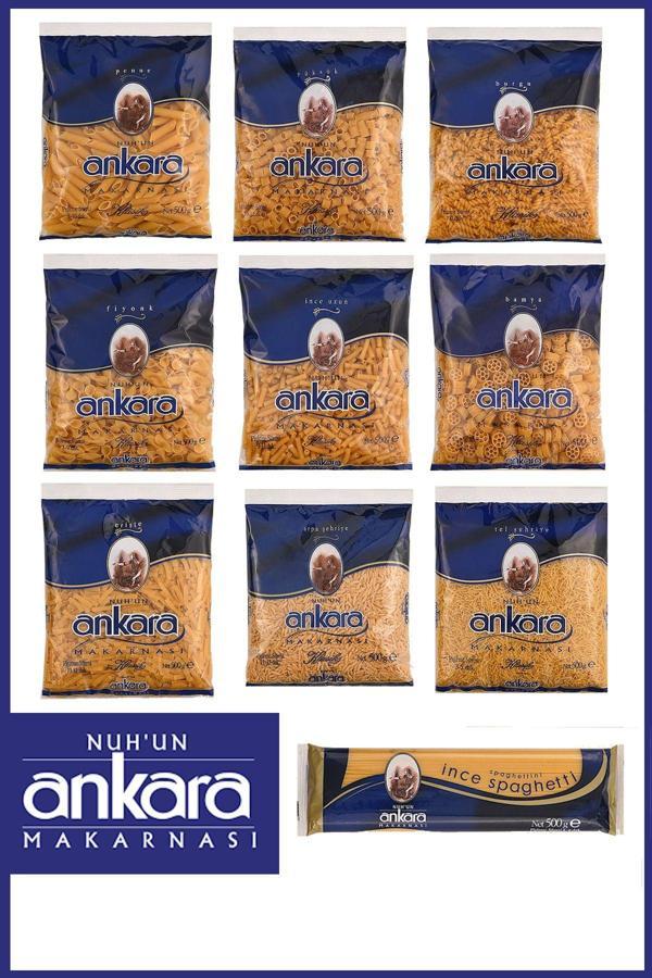 Nuh'Un Ankara Makarna Sepeti 500 Gr X 10 Adet - Image 1