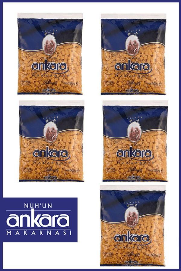 Nuh'Un Ankara Yüksük Makarna 500 Gr X 5 Adet - Image 1