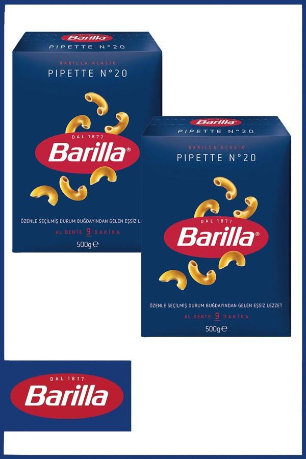 Barilla Pipette (Bukle) Makarna 500 Gr X 2 Adet - Image 1