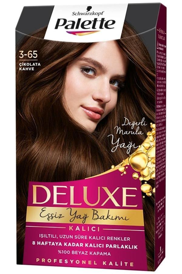 Palette Deluxe Saç Boyası 3-65 Çikolata Kahve - Image 1