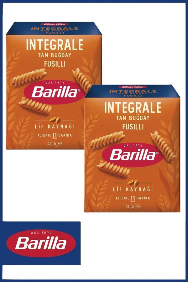 Barilla Tam Buğday Burgu Makarna (Integrale Fusilli) 400 Gr X 2 Adet - Image 1