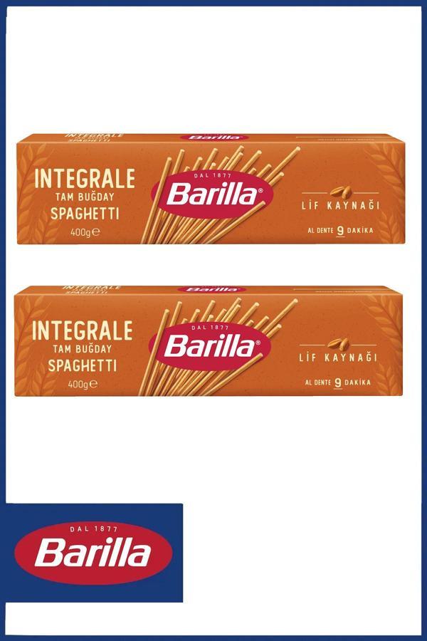 Barilla Tam Buğday Spagetti (Integrale Spaghetti) Makarna No.5 400 Gr X 2 Adet - Image 1