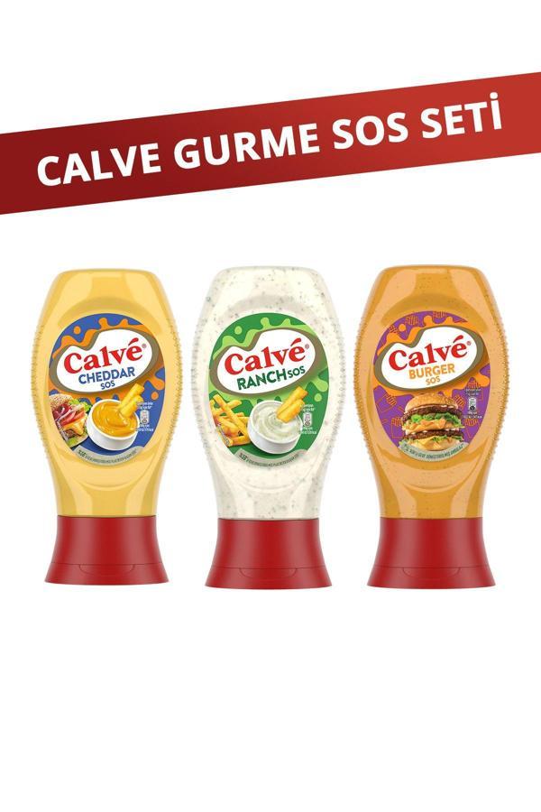 Calve Ranch Sos 245G + Cheddar Sos 240G + Burger Sos 245G - Image 1