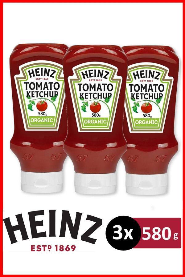 Heinz Organik Ketçap 580 Gr X 3 Adet - Image 1