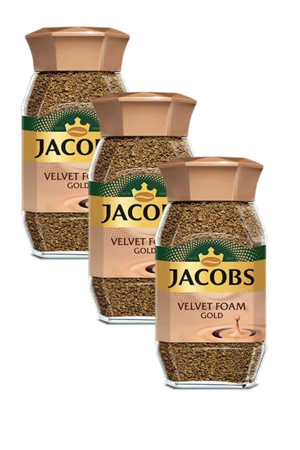 Jacobs Velvet Foam Gold 100 Gr X 3 Adet - Image 1