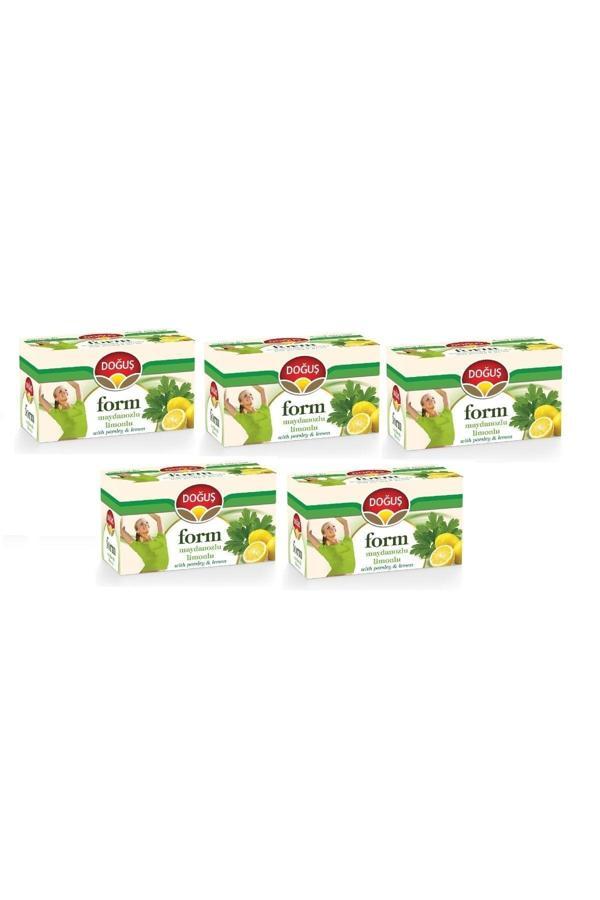 Doğuş Form Maydanozlu Limonlu Bitki Çayı 5 Adet 20'Li - Image 1