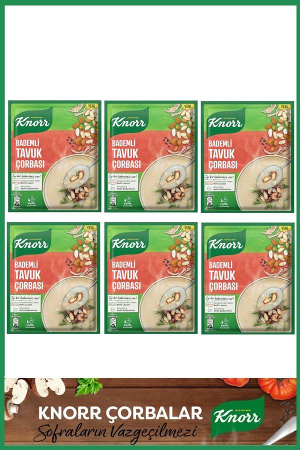 Knorr Bademli Tavuk Çorbası 75 Gr X 6 Adet - Image 1