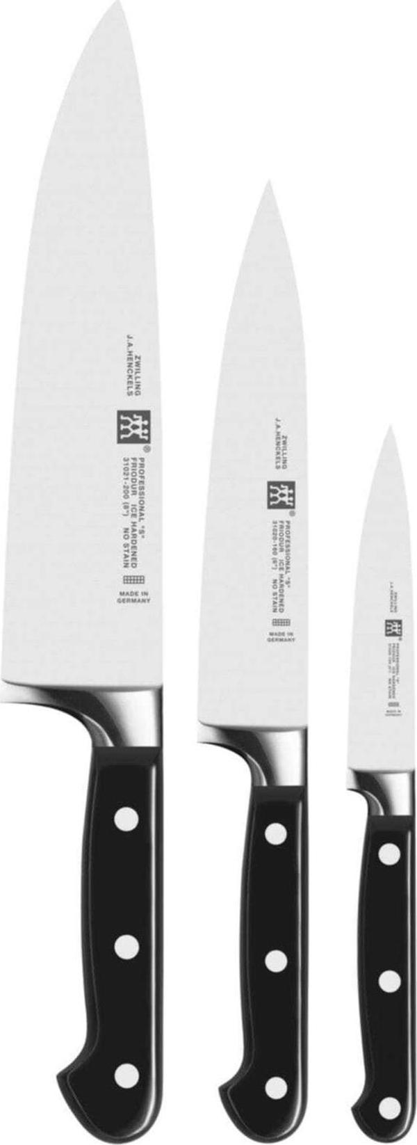 Zwilling Prof. S 3 Parça Bıçak Seti - Image 1