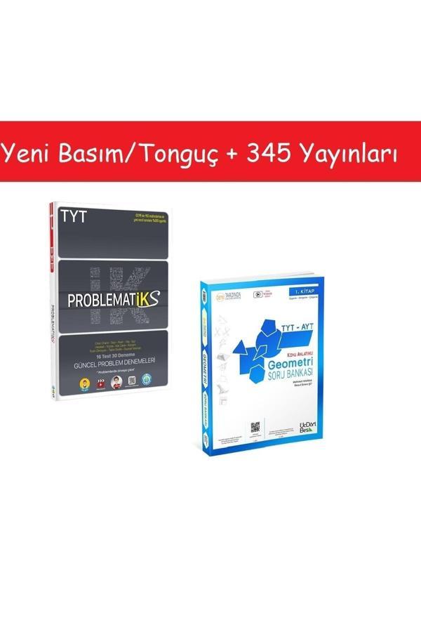 Tonguç Akademi Tyt Problematiks & 345 Yayınları Tyt-Ayt Geometri Soru Bankası - Tonguç Akademi - Image 1