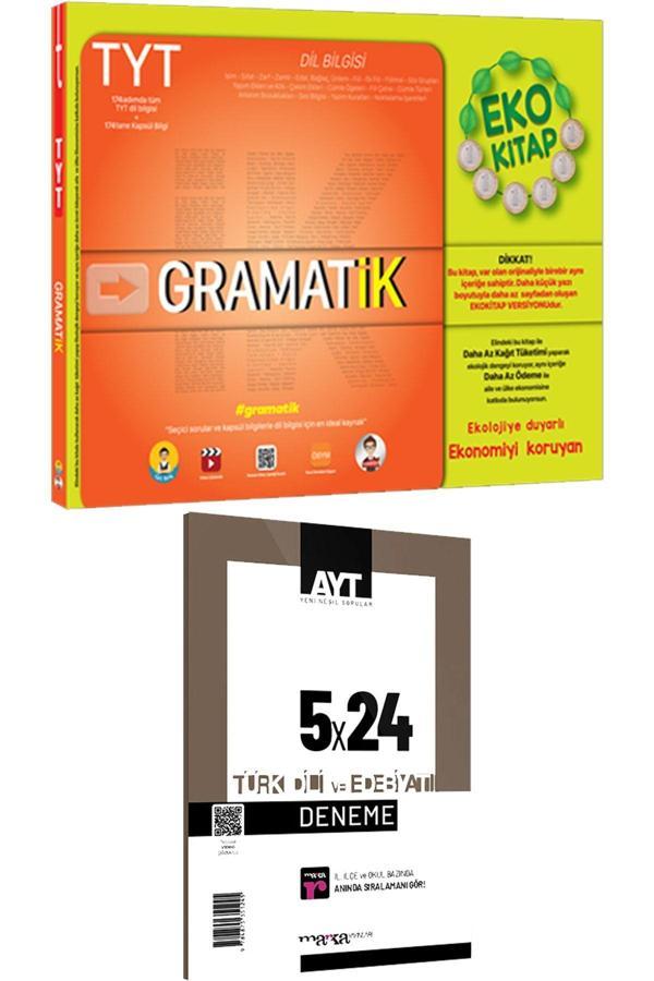 Tonguç Akademi Tyt Gramatik Eko - Marka Ayt Türk Dili Ve Edebiyatı 5X24 Deneme - Tonguç Akademi - Image 1