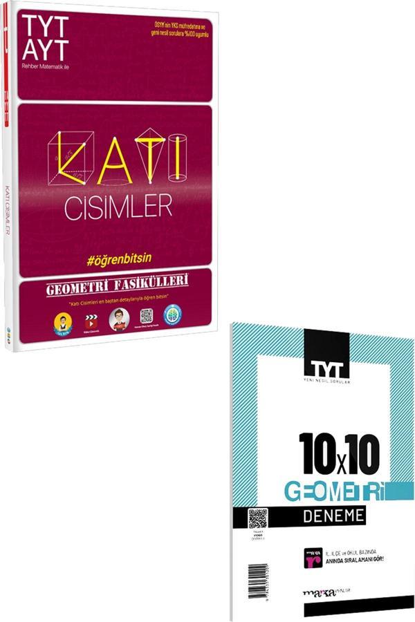 Tonguç Akademi Ayt Geometri Fasikülleri Katı Cisimler - Marka Tyt Geometri 10X10 Deneme - Tonguç Akademi - Image 1
