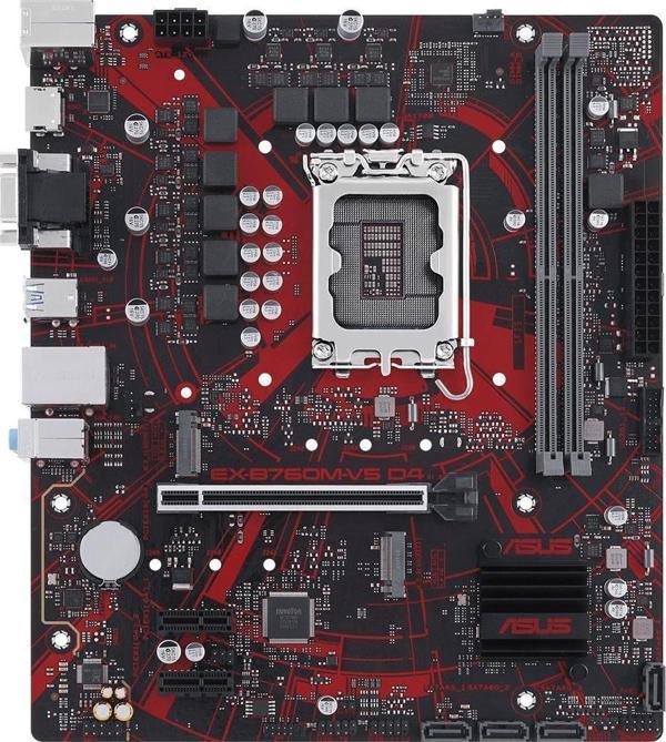 Asus EX-B760M - V5 D4 - CSM Ddr4 Hdmı Dp Pcıe 4.0 1700P Matx - Image 1