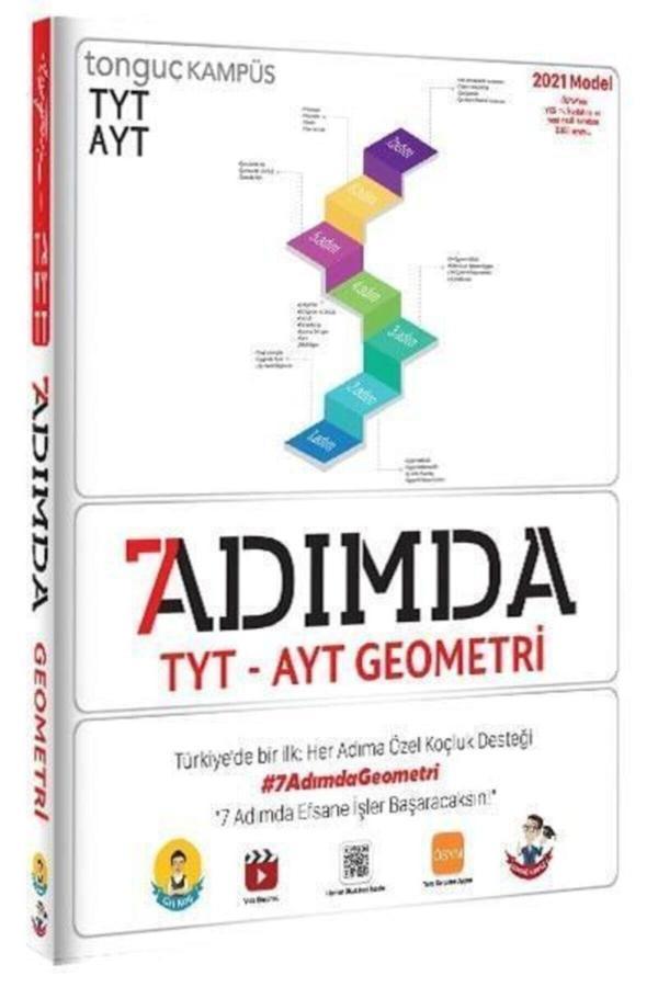 Tonguç Akademi 7 Adımda Tyt-Ayt Geometri Soru Bankası  - Tonguç Akademi - Image 1