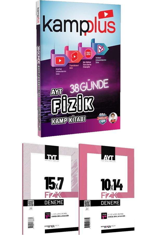 Tonguç Yayınları Kampplus 38 Günde Ayt Fizik Kampı - Marka Ayt Tyt Fizik 2 Deneme - Tonguç Yayınları - Image 1