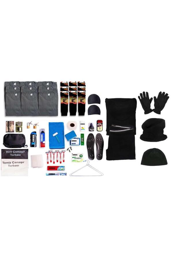 Kordak 9'Lu Havacı Kışlık Tavsiye Bedelli Asker Seti - Havacı Asker Fanilası - Havacı Asker Malzemesi 2XL - Image 1