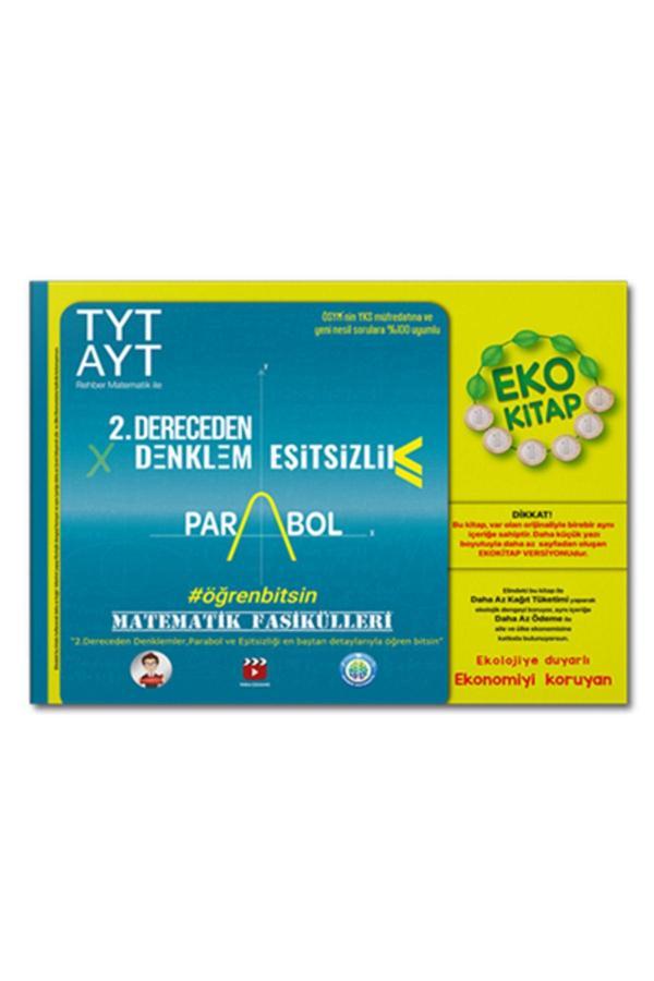 Tonguç Yayınları Tyt-Ayt Matematik Fasikülleri- Ikinci Dereceden Denklemler-Parabol-Eşitsizlikler Eko - Tonguç Yayınları - Image 1