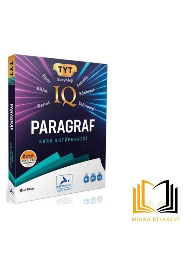 Paraf Yayınları Tyt Paragraf Iq Soru Kütüphanesi 2025 Son Basım - Paraf Yayınları - Image 1