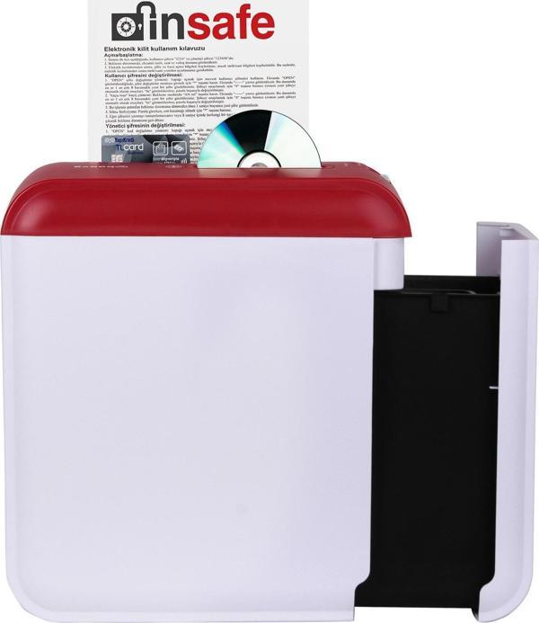 Baove PS820 Evrak İmha Makinesi ve Kağıt Kesme - Cd - Kredi Kartı İmha Makinesi - Çapraz Kesim - 15 Litre - Image 1